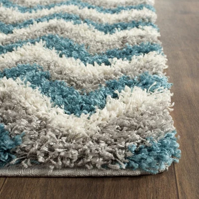 Shag Kids SGK568 Power Loomed Area Rug - Safavieh 4 Shag Kids SGK568 Power Loomed Area Rug - Safavieh - Image 2