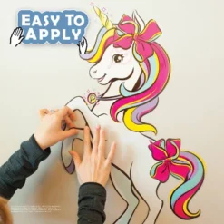 JoJo Siwa's Unicorn Wall Decal - Decalcomania 13 JoJo Siwa's Unicorn Wall Decal - Decalcomania -Children Furniture Store GUEST 30242f4a efa6 4120 9d93 a02b6672b808