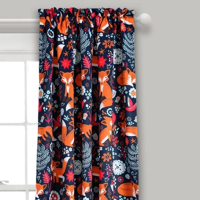 Kids' Pixie Fox Curtain Panels - Lush Décor 3 Kids' Pixie Fox Curtain Panels - Lush Décor