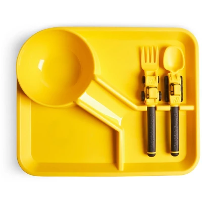 3pc Plastic Dinnerware Set - Dinneractive 3 3pc Plastic Dinnerware Set - Dinneractive