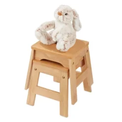 Melissa & Doug Wooden Stools - Set Of 2 - Natural 9 Melissa & Doug Wooden Stools - Set Of 2 - Natural -Children Furniture Store GUEST 33740e0b f64a 43ed 951a 79fbdb83ddac