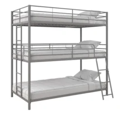 Triple Twin Zeke Metal Bunk Bed - Room & Joy 26 Triple Twin Zeke Metal Bunk Bed - Room & Joy -Children Furniture Store GUEST 3431d09e 0998 469d a1c6 ba048ef60aa3