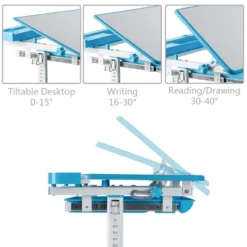 Costway Height Adjustable Children's Desk Chair Set Multifunctional Study Drawing 18 Costway Height Adjustable Children's Desk Chair Set Multifunctional Study Drawing -Children Furniture Store GUEST 3463cfb3 14d3 473a a742 4c5722b7d9f3