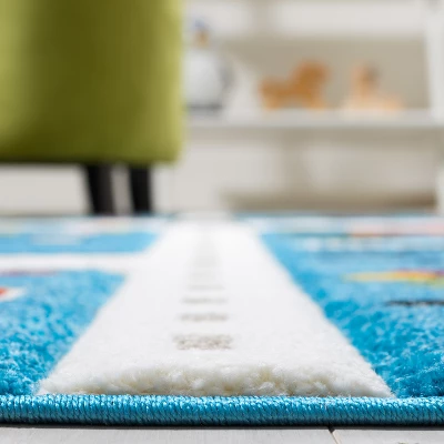 Carousel Kids CRK197 Power Loomed Area Rug - Safavieh 5 Carousel Kids CRK197 Power Loomed Area Rug - Safavieh - Image 3