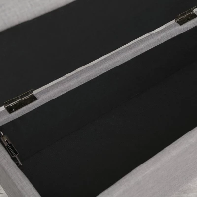 Ben Tufted Storage Ottoman - Abbyson Living 8 Ben Tufted Storage Ottoman - Abbyson Living - Image 6