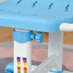 Qaba Kids Table And Chair Set, Activity Desk With USB Lamp, Storage Drawer For Study, Activities, Arts, Or Crafts -Children Furniture Store GUEST 3683efbd 6816 4f79 9848 0e74fe93e9d0