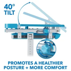 Mount-It! Kids Desk And Chair Set | Height Adjustable Ergonomic Children's School Workstation With Storage Drawer | Blue 19 Mount-It! Kids Desk And Chair Set | Height Adjustable Ergonomic Children's School Workstation With Storage Drawer | Blue -Children Furniture Store GUEST 392dd2ed 93e7 494b 915b 94eac0d14014