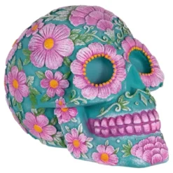 Northlight 7.75" Blue And Pink Day Of The Dead Skull Coin Bank 11 Northlight 7.75" Blue And Pink Day Of The Dead Skull Coin Bank -Children Furniture Store GUEST 3981b4e1 0f9a 43b6 b5f1 748539e9401d