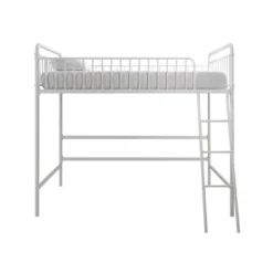 Twin Kaila Metal Loft Bed White - Room & Joy 13 Twin Kaila Metal Loft Bed White - Room & Joy -Children Furniture Store GUEST 3a8681a8 917d 4332 aa62 0db68cdda968