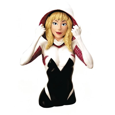 Spider-Man Monogram International Inc. Spider-Gwen Unmasked Previews Exclusive Bust Bank 3 Spider-Man Monogram International Inc. Spider-Gwen Unmasked Previews Exclusive Bust Bank