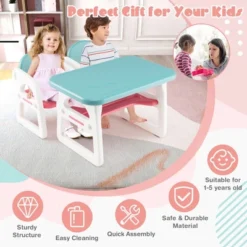 Costway 3-Piece Kids Table And Chair Set Toddler Activity Study Desk With Building Blocks 16 Costway 3-Piece Kids Table And Chair Set Toddler Activity Study Desk With Building Blocks -Children Furniture Store GUEST 3bbf26db f77d 4fb7 91f3 ccfbdbe6825c