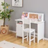 Costway Kids Desk And Chair Set Study Writing Workstation With Bookshelf & Bulletin Board 1 Costway Kids Desk And Chair Set Study Writing Workstation With Bookshelf & Bulletin Board -Children Furniture Store GUEST 3f883824 6797 4f86 8a48 5350dbb80d8b