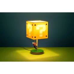 14" Nintendo Super Mario Block Table Lamp 9 14" Nintendo Super Mario Block Table Lamp -Children Furniture Store GUEST 41e30422 bb76 4f1f 9d67 3474734ccbdd