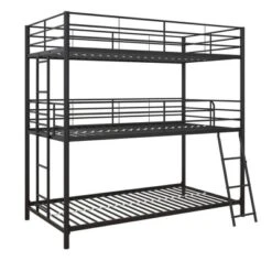 Triple Twin Zeke Metal Bunk Bed - Room & Joy 17 Triple Twin Zeke Metal Bunk Bed - Room & Joy -Children Furniture Store GUEST 42aa47f4 0633 46aa b107 a89b63fee981