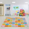 Deerlux 6 Ft. Social Distancing Colorful Kids Classroom Seating Area Rug, Emoji Mask Design 1 Deerlux 6 Ft. Social Distancing Colorful Kids Classroom Seating Area Rug, Emoji Mask Design -Children Furniture Store GUEST 43eaa014 5858 44d8 96f9 4b4b4b32e21d