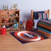 Marvel Captain America Shield 54"x78" Area Rug Blue 1 Marvel Captain America Shield 54"x78" Area Rug Blue -Children Furniture Store GUEST 4534ff6c 4d50 42ff 9da5 fbba3fabac68