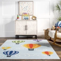 NuLOOM Annelie Balloon Machine Washable Kids Area Rug 17 NuLOOM Annelie Balloon Machine Washable Kids Area Rug -Children Furniture Store GUEST 4541ca57 164a 45c9 845c f66fbe00ec9e