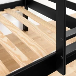 Twin Fakto Solid Wood Bunk Beds Matte Black - South Shore -Children Furniture Store GUEST 458b6481 dd55 4ae6 af3a e0e9aa7c2c12