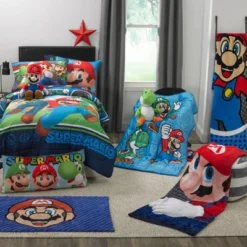 Super Mario Nintendo Mario Yoshi Cuddle Pillow Green -Children Furniture Store GUEST 45c626a6 ff96 44e7 bbda dbd47d2f055b