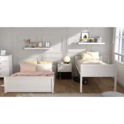 Twin Over Full Capri Wood Bunk Bed White - Hillsdale Furniture 27 Twin Over Full Capri Wood Bunk Bed White - Hillsdale Furniture -Children Furniture Store GUEST 4727ff69 dac6 4830 a2d8 3ee5895bc50b