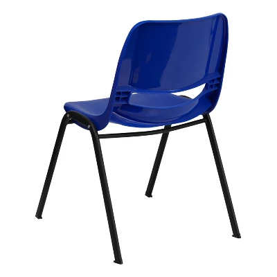Emma And Oliver Ergonomic Kid's Shell Stack Chair - 12" Seat Daycare Home School 10 Emma And Oliver Ergonomic Kid's Shell Stack Chair - 12" Seat Daycare Home School - Image 8