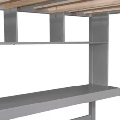 Twin Size Loft Bed With Desk, Shelves, And Ladder-ModernLuxe -Children Furniture Store GUEST 47cfec52 4941 4f93 b187 9e005c2ced62