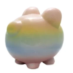 Bank Rainbow Ombre Bank - One Bank 7.75 Inches - Money Save - 3707Rbw - Ceramic - Multicolored -Children Furniture Store GUEST 489c9365 c0bf 4057 861c 0ff2345bf2a5