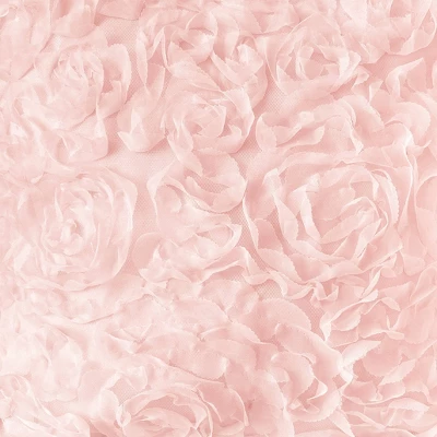 Set Of 2 Rose Decorative Accent Throw Pillows Blush Pink - Sweet Jojo Designs 4 Set Of 2 Rose Decorative Accent Throw Pillows Blush Pink - Sweet Jojo Designs - Image 2