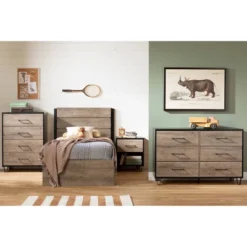 Arlen Mates Bed With 3 Drawers Weathered Oak - South Shore 16 Arlen Mates Bed With 3 Drawers Weathered Oak - South Shore -Children Furniture Store GUEST 4e765bfd 4f51 4a12 8680 702725ea0eb8