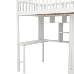 Twin Size Loft Bed With Shelf, Drawers, Desk And Wardrobe - ModernLuxe 20 Twin Size Loft Bed With Shelf, Drawers, Desk And Wardrobe - ModernLuxe -Children Furniture Store GUEST 5001b2b0 3228 4e42 9ad6 7e0ad4457e65
