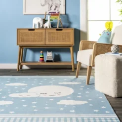 NuLOOM Peaceful Night Machine Washable Kids Area Rug 16 NuLOOM Peaceful Night Machine Washable Kids Area Rug -Children Furniture Store GUEST 51b41838 ab0b 4085 a2ce acbe8315bd2a