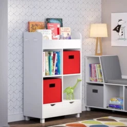 Kids' Book Nook Cubby Storage Cabinet With Bookrack - RiverRidge Home 17 Kids' Book Nook Cubby Storage Cabinet With Bookrack - RiverRidge Home -Children Furniture Store GUEST 55cb099a e27b 401c 8daf 8e4f1506d5a8