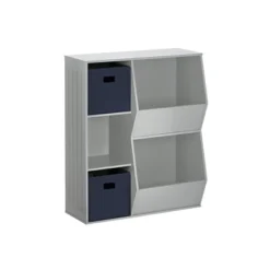 3pc Kids' Floor Cabinet With 2 Bins Set - RiverRidge Home 23 3pc Kids' Floor Cabinet With 2 Bins Set - RiverRidge Home -Children Furniture Store GUEST 56355db0 e9aa 4bfc 8488 62359981926f