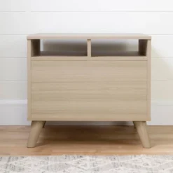 Yodi 2 Drawer Nightstand Soft Elm/White - South Shore 17 Yodi 2 Drawer Nightstand Soft Elm/White - South Shore -Children Furniture Store GUEST 58e30715 7056 4252 b982 ac3a6f22631a