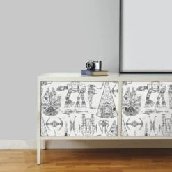 Star Wars Spaceship Blueprints Peel And Stick Wallpaper -RoomMates 11 Star Wars Spaceship Blueprints Peel And Stick Wallpaper -RoomMates -Children Furniture Store GUEST 59cd4cad ad65 4c69 b96f 696f7fb44cc1