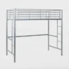 Twin Size Metal Platform Loft Bed - Saracina Home 1 Twin Size Metal Platform Loft Bed - Saracina Home -Children Furniture Store GUEST 5a2a6400 da9a 4c70 a016 6c680184c7f3