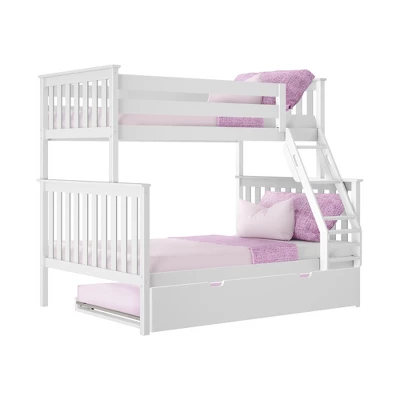 Max & Lily Twin Over Full Bunk Bed With Trundle Bed 9 Max & Lily Twin Over Full Bunk Bed With Trundle Bed - Image 7