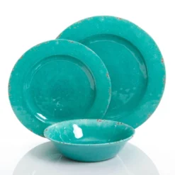 Gibson Studio California Mauna 12 Piece Assorted Crackle Decal Melamine Dinnerware Set 26 Gibson Studio California Mauna 12 Piece Assorted Crackle Decal Melamine Dinnerware Set -Children Furniture Store GUEST 5cdbdb21 e270 4cce b092 37e418158b07