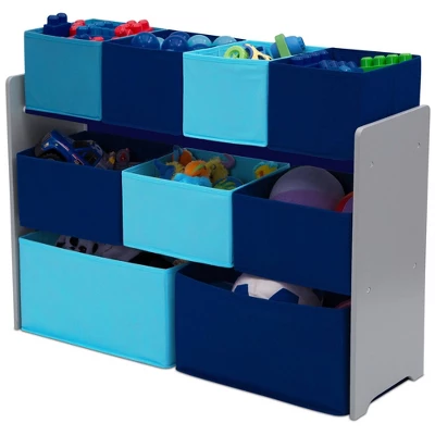 9 Bin Deluxe Toy Organizer - Delta Children 5 9 Bin Deluxe Toy Organizer - Delta Children - Image 3