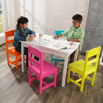 KidKraft Highlighter Table With Chairs 3 KidKraft Highlighter Table With Chairs
