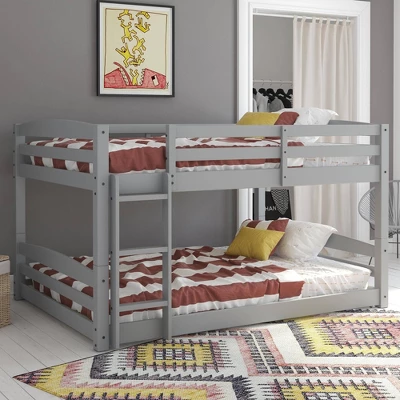 Full Over Full Alaina Floor Wood Bunk Bed - Room & Joy 4 Full Over Full Alaina Floor Wood Bunk Bed - Room & Joy - Image 2