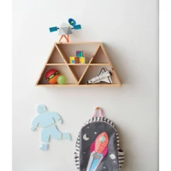 12"x 24" Triangles Kids' Shelf - Pillowfort™ 8 12"x 24" Triangles Kids' Shelf - Pillowfort™ -Children Furniture Store GUEST 60832245 f2aa 4f8c a6f4 c44bb167866f