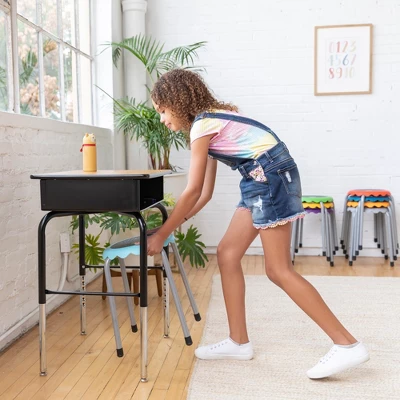 ECR4Kids Daisy Stackable Stool Set, Flexible Seating, 17in Seat Height, 8-Piece 8 ECR4Kids Daisy Stackable Stool Set, Flexible Seating, 17in Seat Height, 8-Piece - Image 6