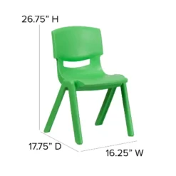 Emma And Oliver 2 Pack Plastic Stackable School Chair With 15.5"H Seat 14 Emma And Oliver 2 Pack Plastic Stackable School Chair With 15.5"H Seat -Children Furniture Store GUEST 63343cdf 8ea5 4cfd 865a 2d13d3dcbb55