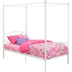 Twin Clara Metal Bed White - Room & Joy 15 Twin Clara Metal Bed White - Room & Joy -Children Furniture Store GUEST 63fc5265 dea5 48d5 a36b 4239a7eb9b36