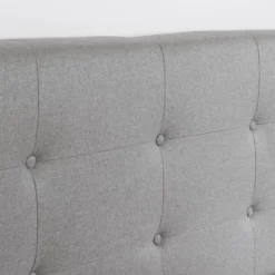 Dylane Upholstered Platform Bed And Headboard Pale Soft - South Shore 16 Dylane Upholstered Platform Bed And Headboard Pale Soft - South Shore -Children Furniture Store GUEST 63ff9275 687e 4903 91bc dc4196fd601f