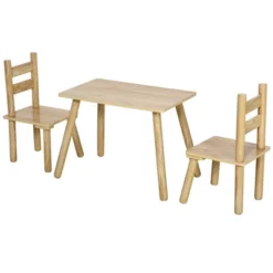 Qaba Kids Wooden Table And Chair Activity Set For Arts, Crafts, Dinning, And Reading For Toddlers Age 2 To 5 17 Qaba Kids Wooden Table And Chair Activity Set For Arts, Crafts, Dinning, And Reading For Toddlers Age 2 To 5 -Children Furniture Store GUEST 670fe6e6 157b 4bfe b843 bc2c2e511daa