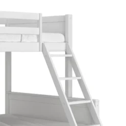 Twin Over Full Capri Wood Bunk Bed White - Hillsdale Furniture 24 Twin Over Full Capri Wood Bunk Bed White - Hillsdale Furniture -Children Furniture Store GUEST 68f923d5 d618 4dce bc4a d1a67d1d8660