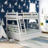 HOMES: Inside + Out Twin Over Full Kids' Emma Bunk Bed White - IoHOMES 1 HOMES: Inside + Out Twin Over Full Kids' Emma Bunk Bed White - IoHOMES -Children Furniture Store GUEST 695edb63 187c 464a 91d7 061d613d0064