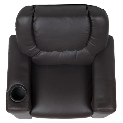 Flash Furniture Contemporary Kids Recliner With Cup Holder And Headrest 12 Flash Furniture Contemporary Kids Recliner With Cup Holder And Headrest - Image 10